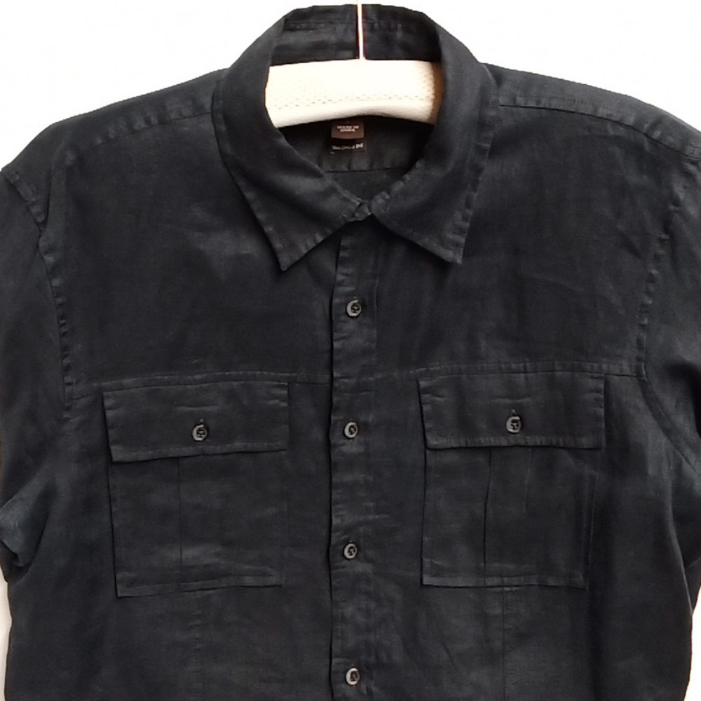 Michael Kors Long Sleeve Linen Shirt